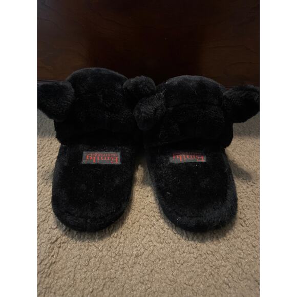 Women's Emily the Strange cat slippers size S (5-6) - Picture 5 of 6